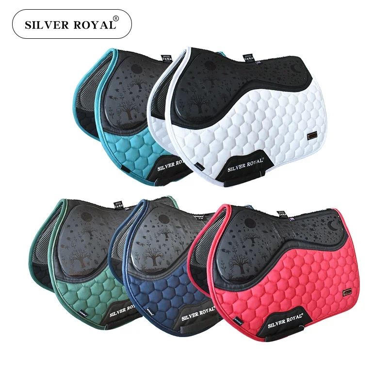 Silicone sweat drawer saddle pad balance pad thickened dance breathable spectrum series non-slip comprehensive saddle 20