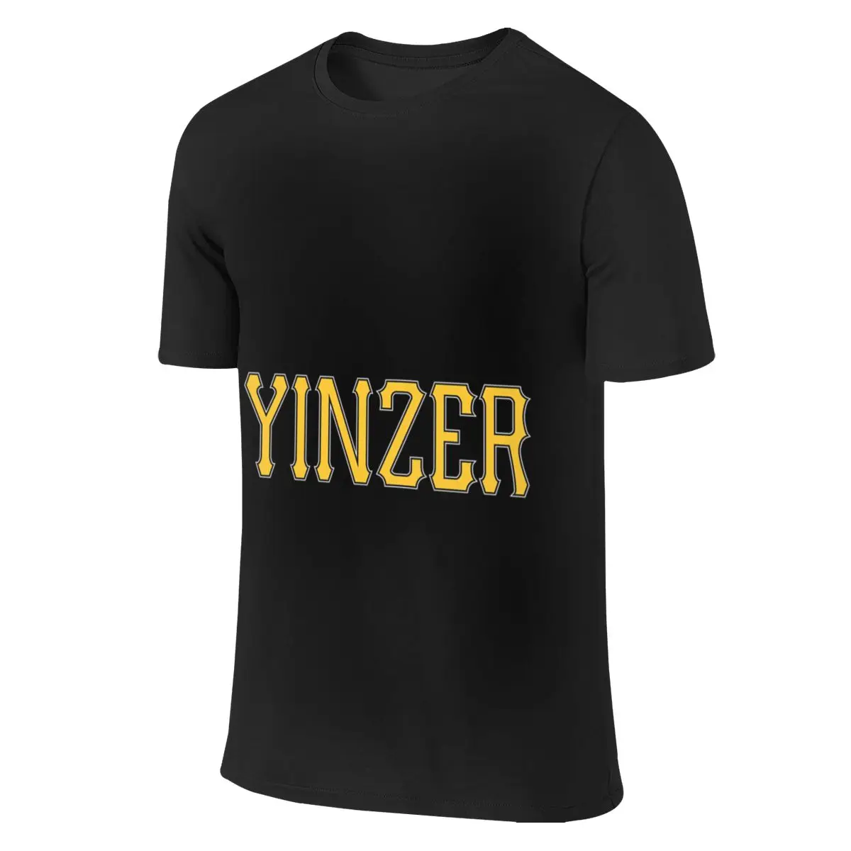 

YINZER Men's short sleeve t-shirt Slim Fit Tops Shirts