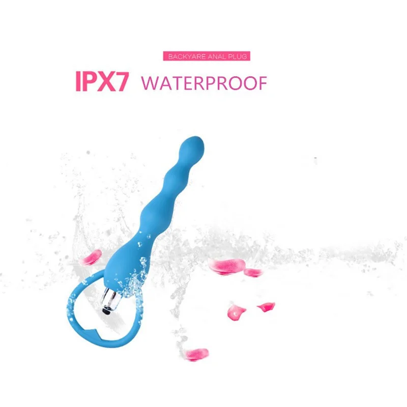 Silicone Anal Beads Vibrator Butt Plug Clitoris Vibrator Anal Massager Sex Products Anal Sex Toys for Woman9