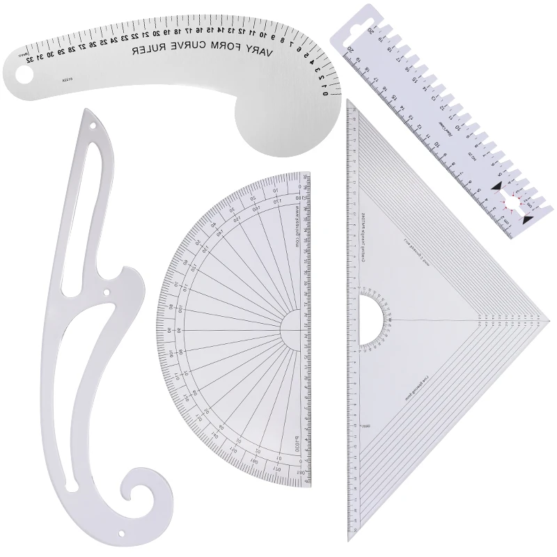 Wholesale 32cm french curve ruler With Appropriate Accuracy 