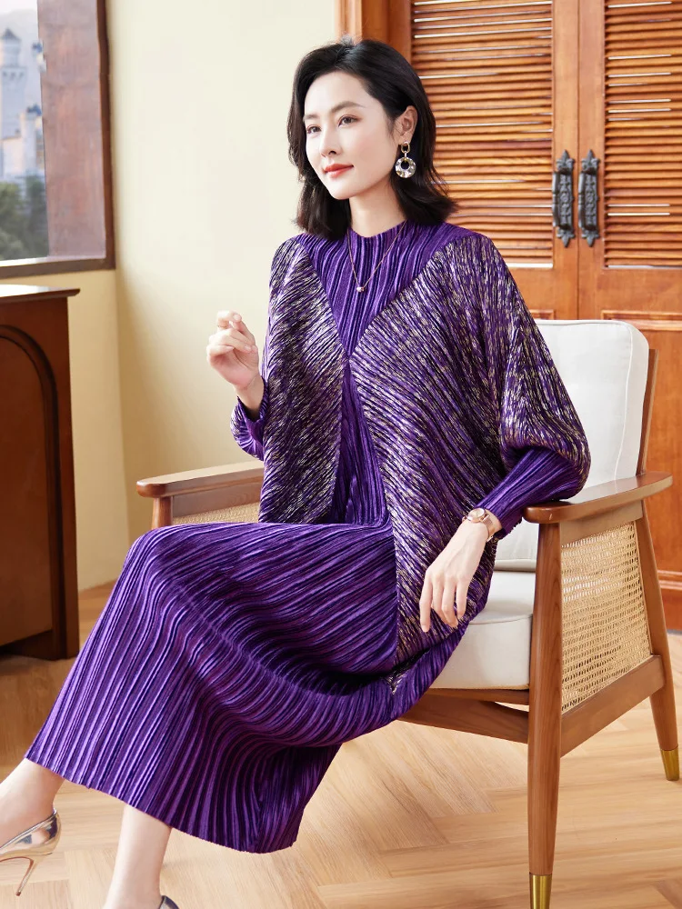 

Autumn And Winter Velvet Dress New Dress Chubby Girl Large Size Women's Dress