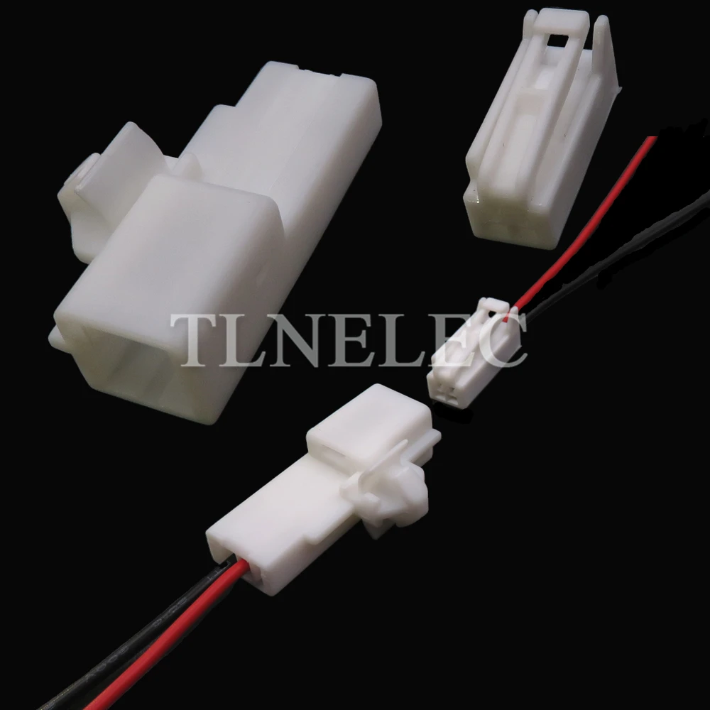 GERMANIA 　2個セット WEN ST 1 セット 2 ピン 1.5 ミリメートル自動車ツイーターコネクタ