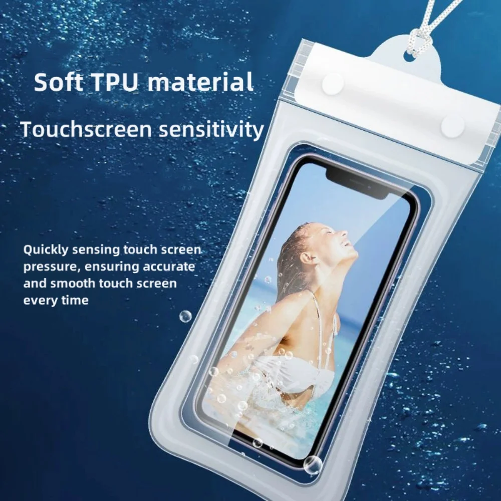 Waterproof Phone Case and Mobile Pouch for Swimming and Outdoor Activities