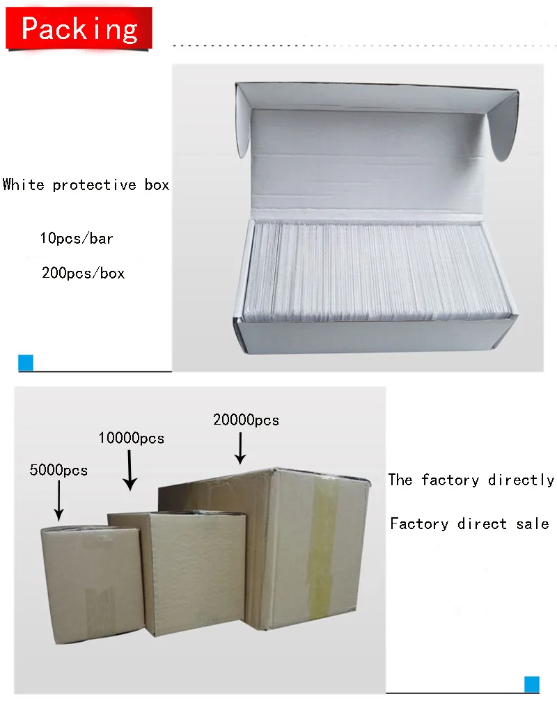 Rfid UHF 6C White PVC Card Size 85.5*54*0.84mm 860-960Mhz Standard Passive Non-contact Long-Distance Electronic Tag