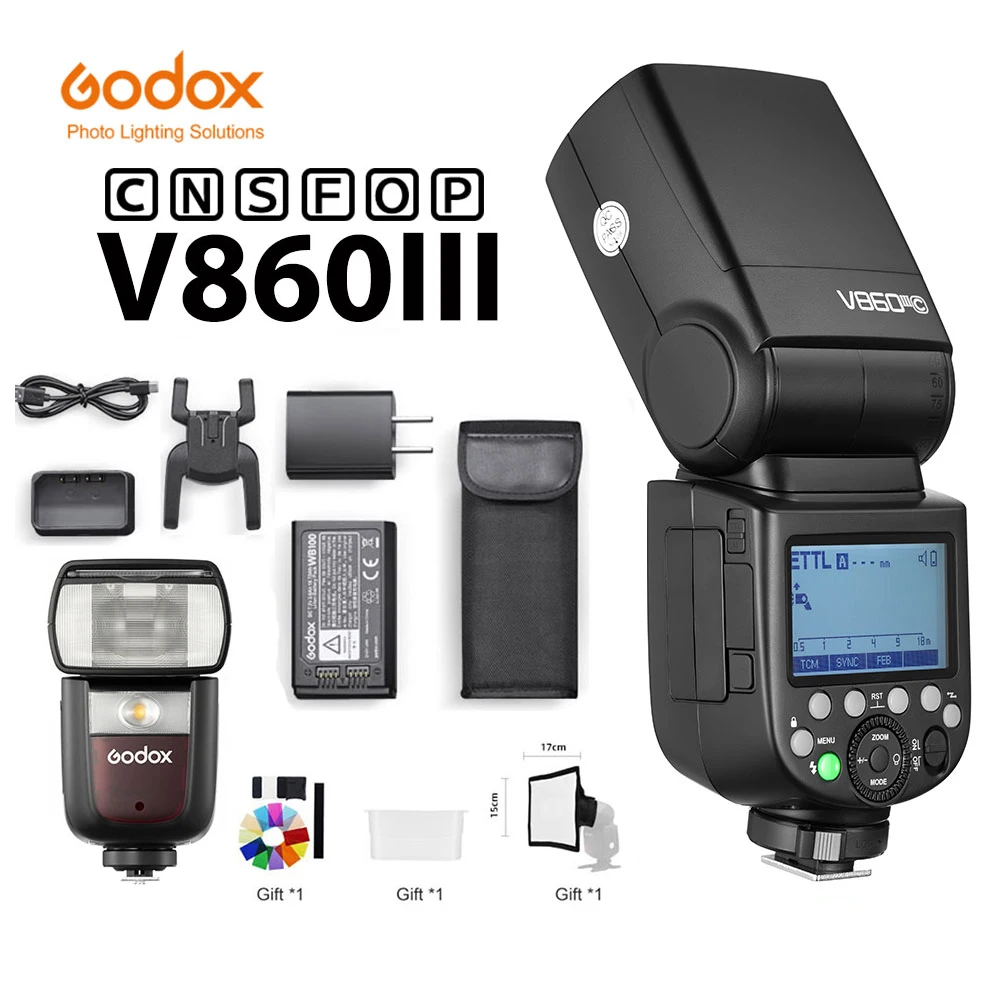 Flash Godox V860III para Sony