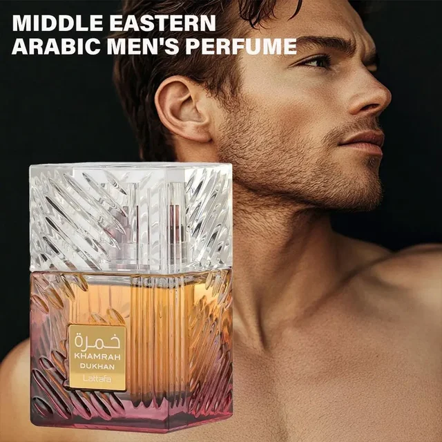 Parfums arabes Khamrah 100 ml, parfum de bois de santal et de pin longue durée, Cologne pour homme, parfum de luxe, cadeau 1