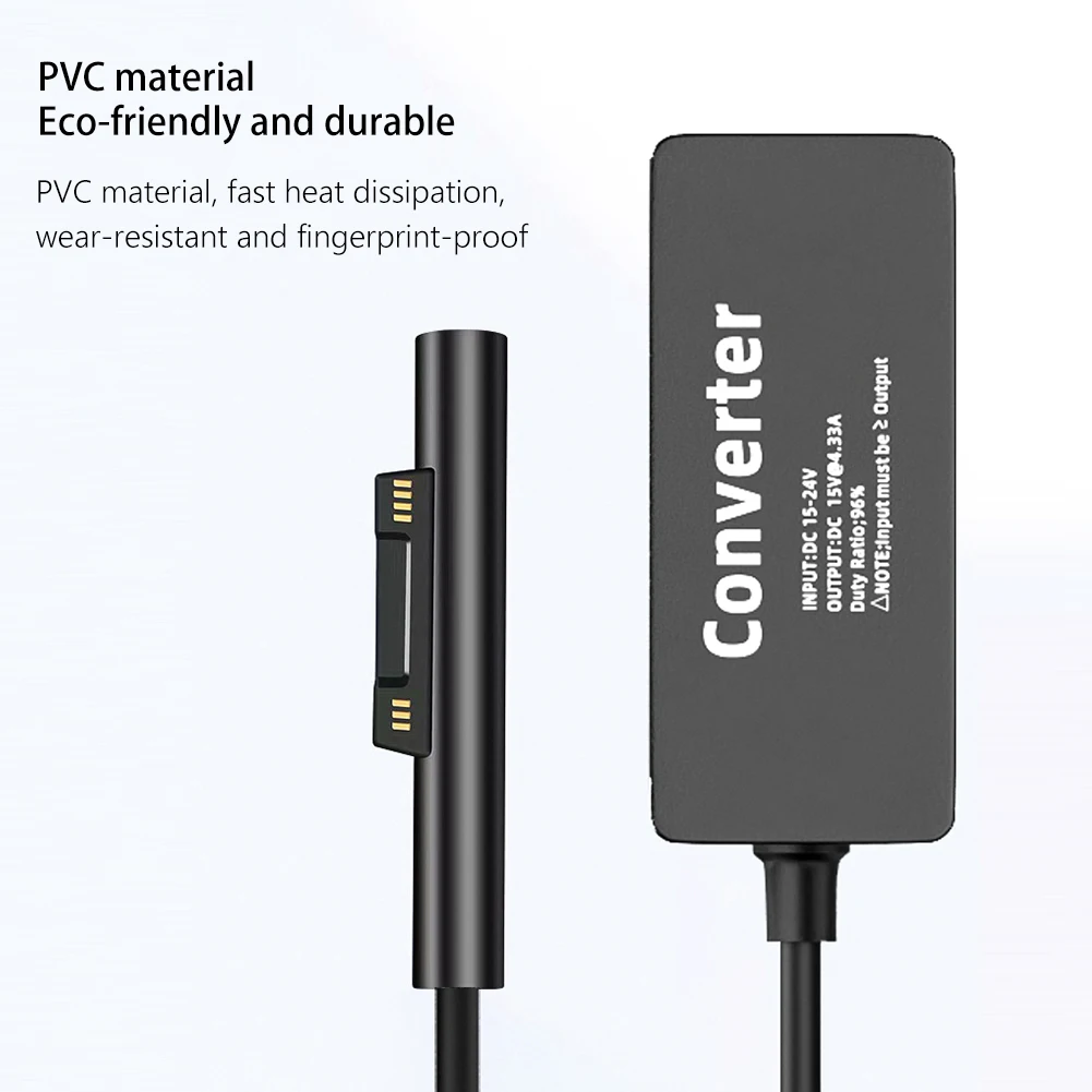 Power Adapter Charger 15V 4A 65W For Microsoft Surface Pro X 9 8 7 6 5 4 3 Go Tablet Laptop