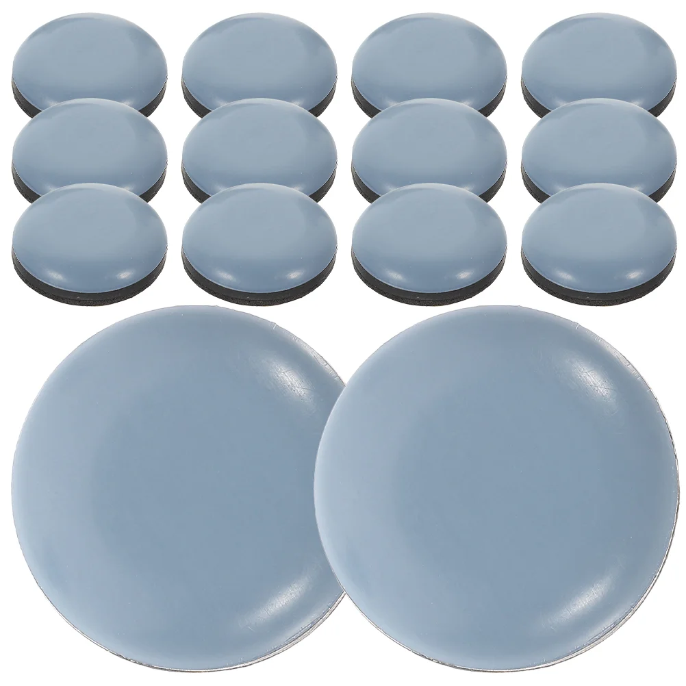 

20 Pcs Round Self-adhesive Silent Table and Chair Foot Pads to Assist Sliding Mats Sliders for Moving Furniture Cushion Carpet