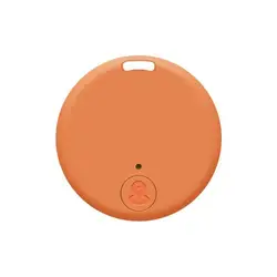 Compact Bluetooth 5.0 Smart GPS Tracker - Anti - Lost Locator Accessory (Orange)