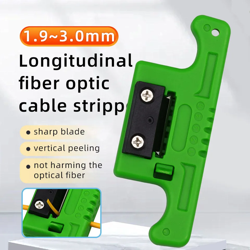 KOMSHINE MSAT-5 Fiber Cable Stripper Tool - For 1.9mm To 3mm FTTH Fiber Optic Cables - View #4