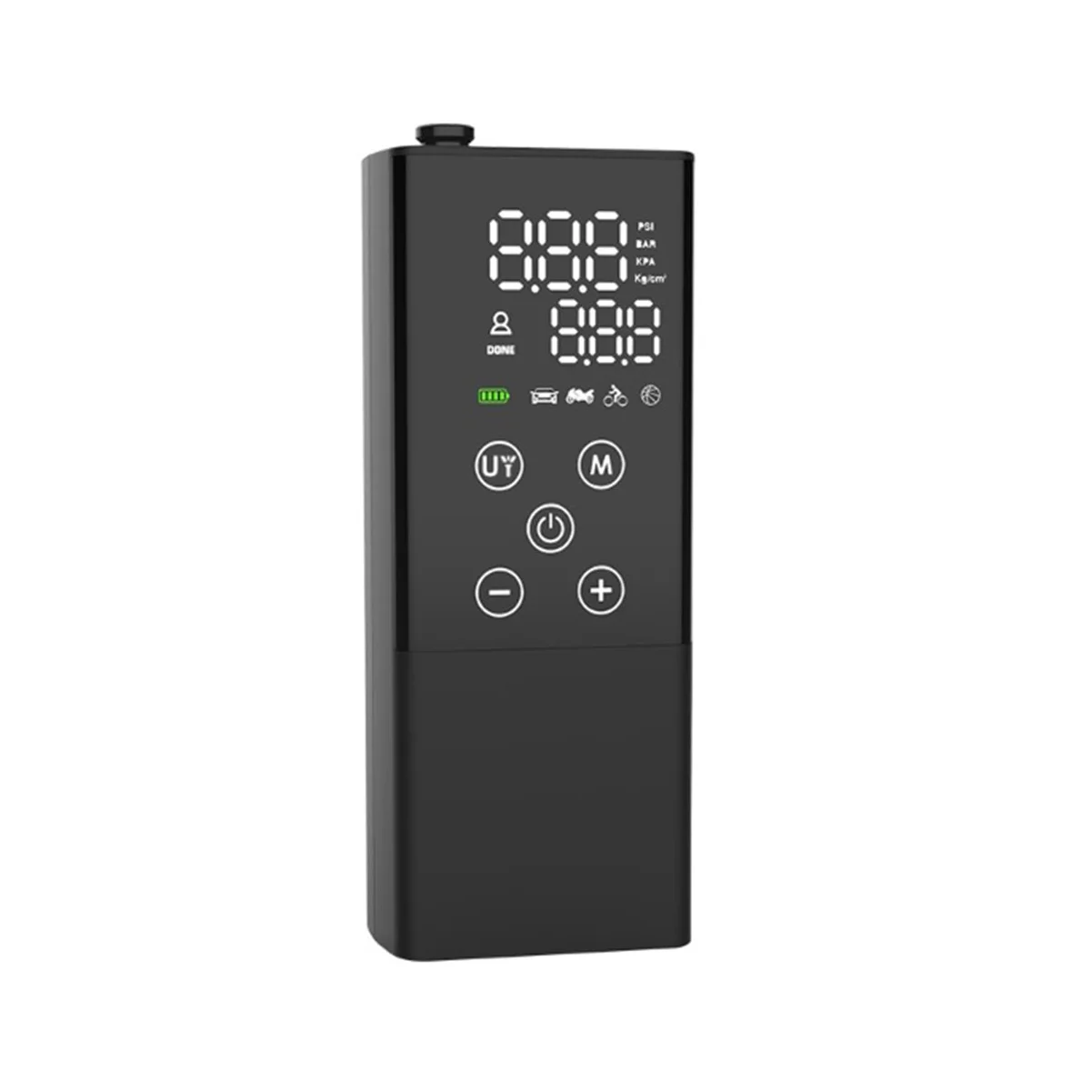 

Автомобильный воздушный насос psi, перезаряжаемый воздушный компрессор с сенсорным экраном, электрический насос для шин и быстрое определение давления, автоматическое выключение