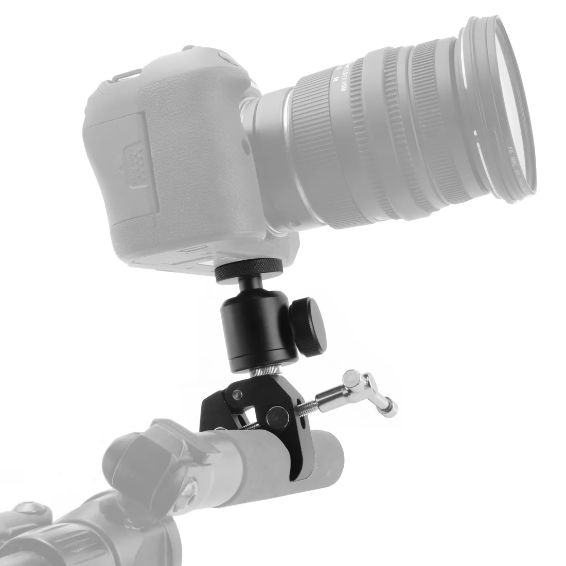 Super Clamp Mount Holder with Tripod Ball Head Adapter for Gopro For Insta360 DS