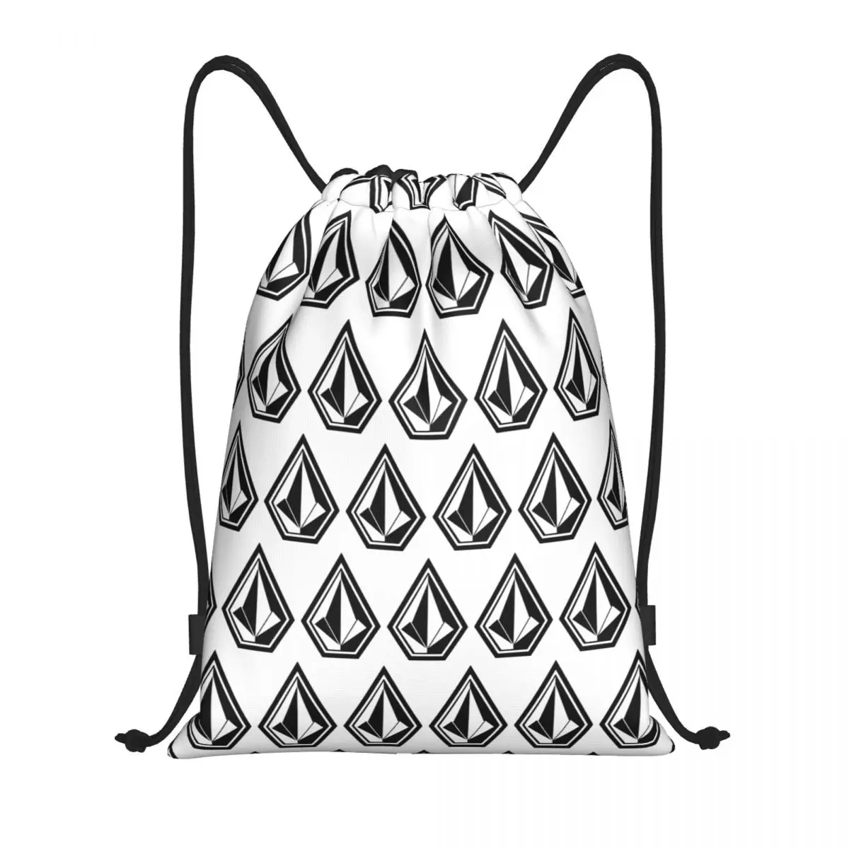 thumbnail image 1 of Mochila con cordón y logotipo de Volcom, bolsa deportiva para gimnasio, bolsa con cordón para hacer ejercicio, 1 of 5