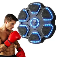 Upgrade Bluetooth music boxing target light gear adjustment boxing machine home fitness equipment boxing wall target 1