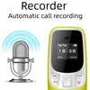UNIWA BM10 Mini Feature Phone 2G GSM Dual SIM Headphone Hands Free Earphone Dialer Magic Voice Unlocked Small Cell Phone On Sale 4