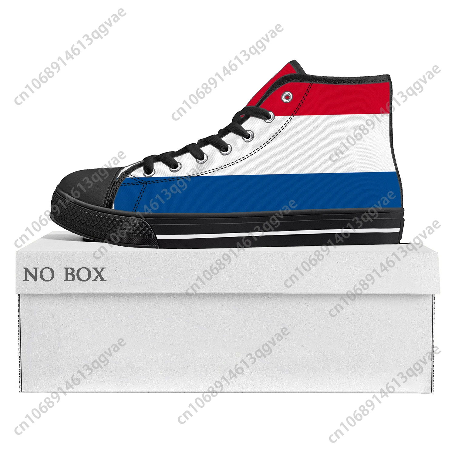 

Dutch Flag High Top High Quality Sneakers Mens Womens Teenager Canvas Sneaker Netherlands Casual Couple Shoes Custom Shoe