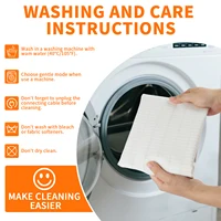 Drap de lit de mise à la terre, tapis de mise à la terre avec prise US/UK/EU, 10% fibres d'argent et 90% coton biologique, tapis de sommeil naturel et sain 4