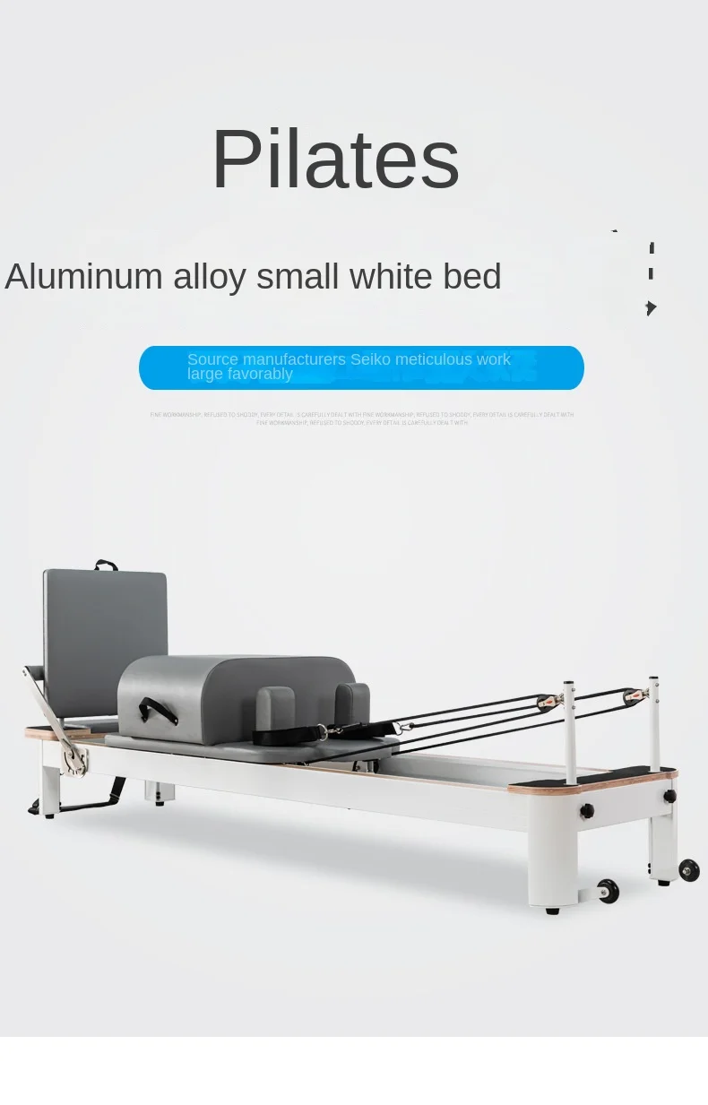 Description Picture 2 of itemYoga Zen Massage Core Fitness Equipment Pilates Five Piece Set Pilates Aluminum Alloy Small White Bed Core Bed