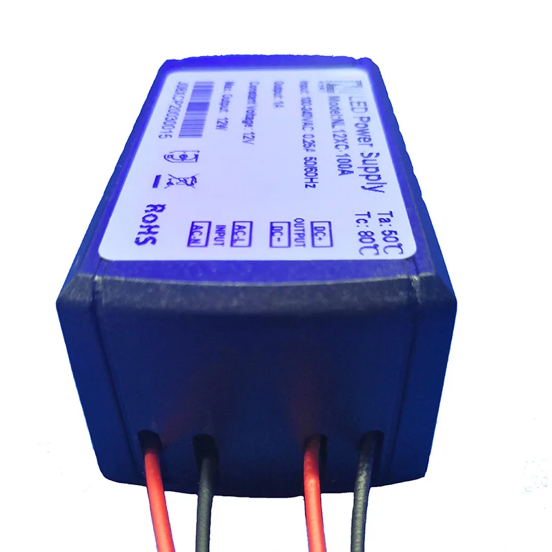 Led 전원 공급 장치 100-240V 12W DC 12V 1A 팬 드라이버 어댑터 Led 성장 조명용 LED 조명 변압기 Led 수족관 조명