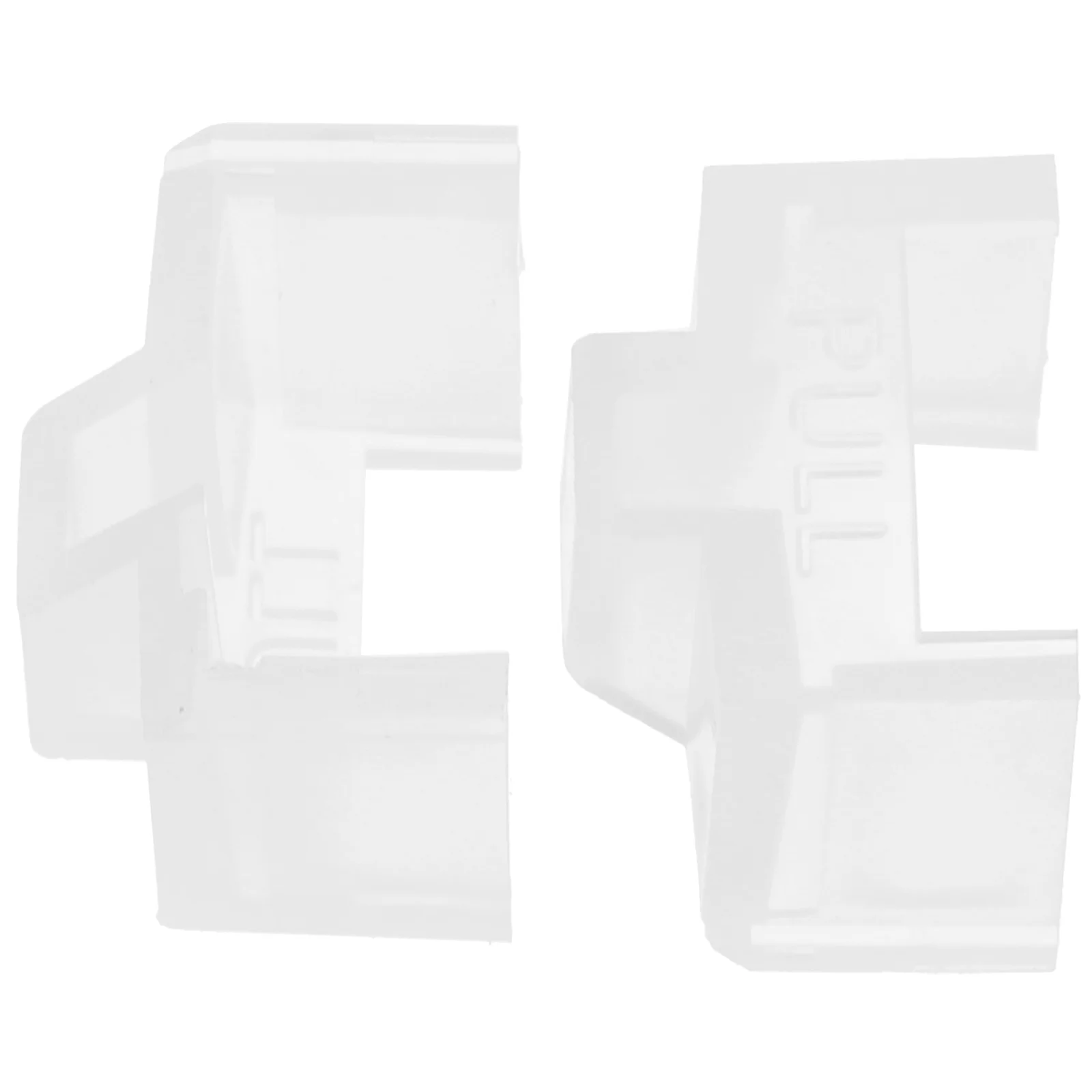 2 Pcs Protective Cover Record Needle Vinyl Records Turntables Protector Player Stylus Accessories Plastic Pickup for