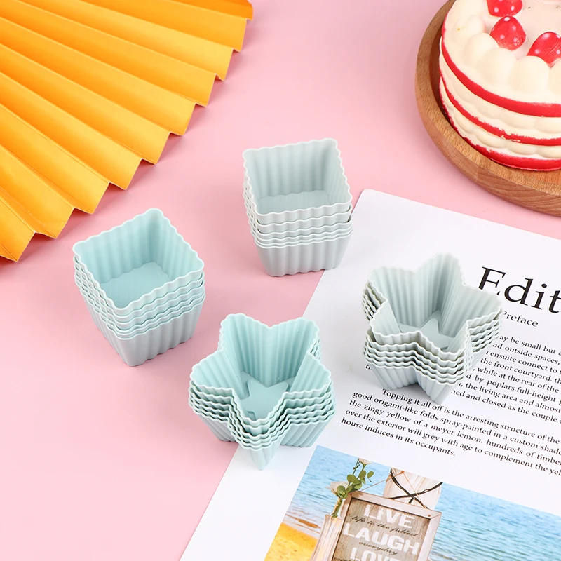 For Better Life 1Pc Originality Muffin Cup Food Grade Soft Silicone Gel  Mold For Baking Cookies Tool Molds Thermostability - AliExpress