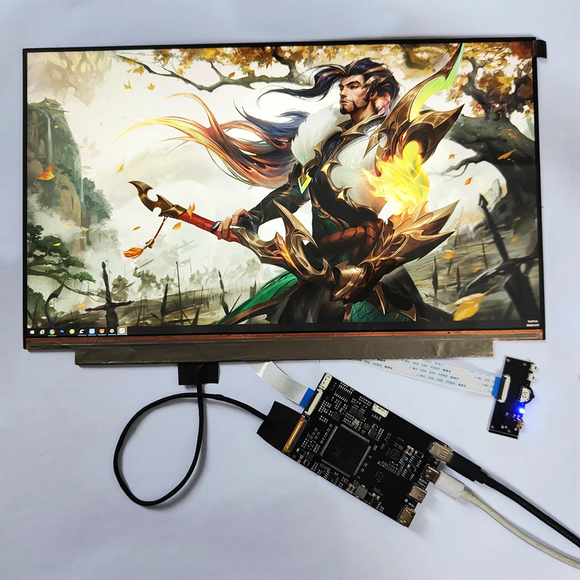 Placa de Motorista Tipo-c Tela de Projeção sem Fio de Primeira Linha Display Portátil Faça Você Mesmo 120hz 144hz Toque Hdr 4k - Imagem 4