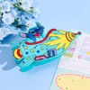 1PC/6PCS Disney Stitch Shaped Hair Claw Classic Disney Character Fashionable Cute Hair Accessory