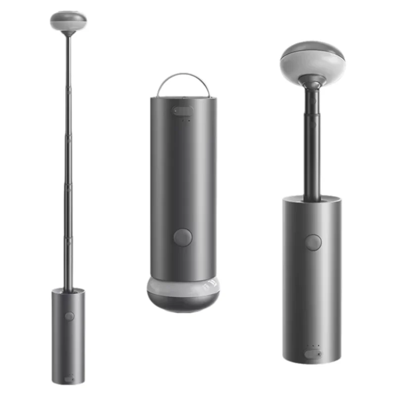 A95I-Multifuncional 5000Mah Luz de Camping Recargable Linterna Telescópica Portátil Luz de Trabajo de Emergencia al Aire Libre Gris - Image 4