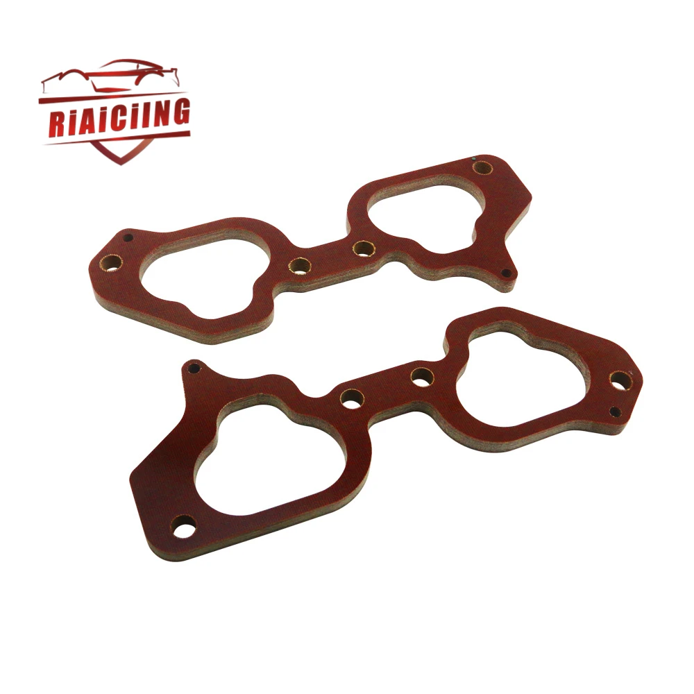 

Phenolic Spacer Pair 8mm Thick for 02-14 Subaru WRX 04-15 STi 05-12 intake manifold air intake automotivo acessorios