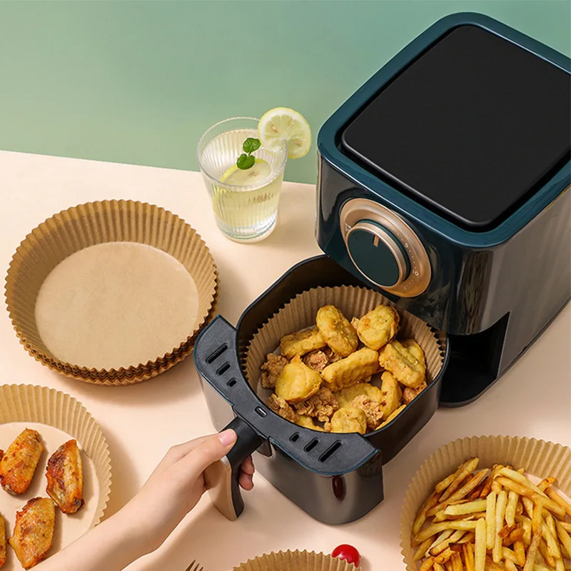 50pcs High-Temp Absorbent Air Fryer Baking Liners