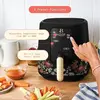 3 Qt Air Fryer with Technology, (Black Wildflower) by Drew Barrymore 2