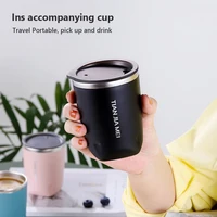 Thermal Beer Cups 300ml Stainless Steel Thermos For Tea Coffee Water Bottle Vacuum Insulated Leakproof With Lids Drinkware 2