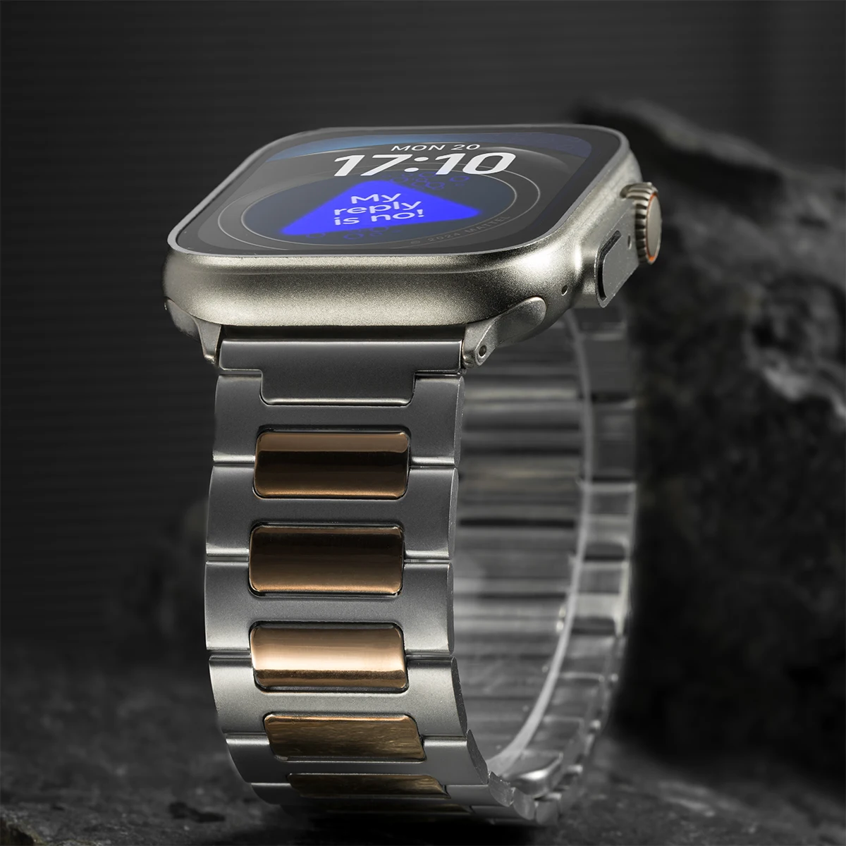 Sleek Stainless Steel Magnetic Bracelet