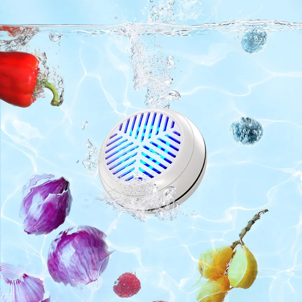 Protable Fruit Vegetable Washing Machine Wireless Food Fruit Cleaner For Outdoor Picnic Food Purifier Kitchen Accessories
