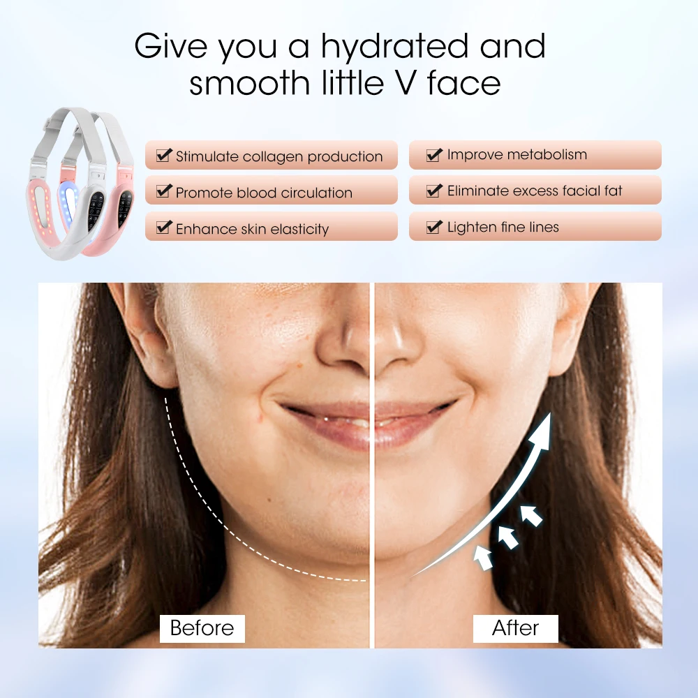 Facial Lifting Massager V Shape Lift Belt Skin Care Device
