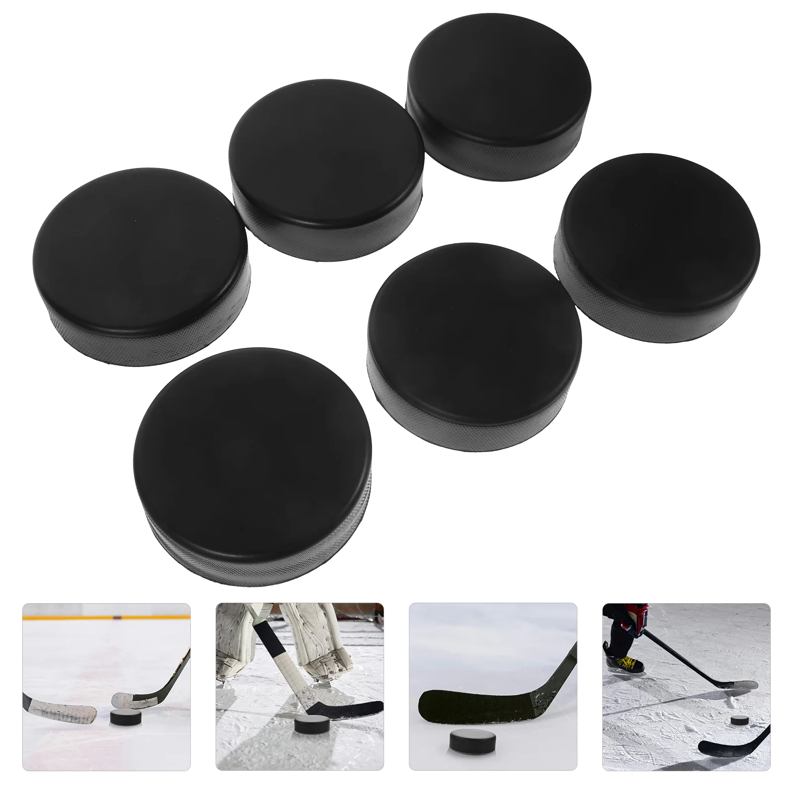 

6 Pcs Hockey Training Hockey Softball Bat Official Regulation Practicing Accessory