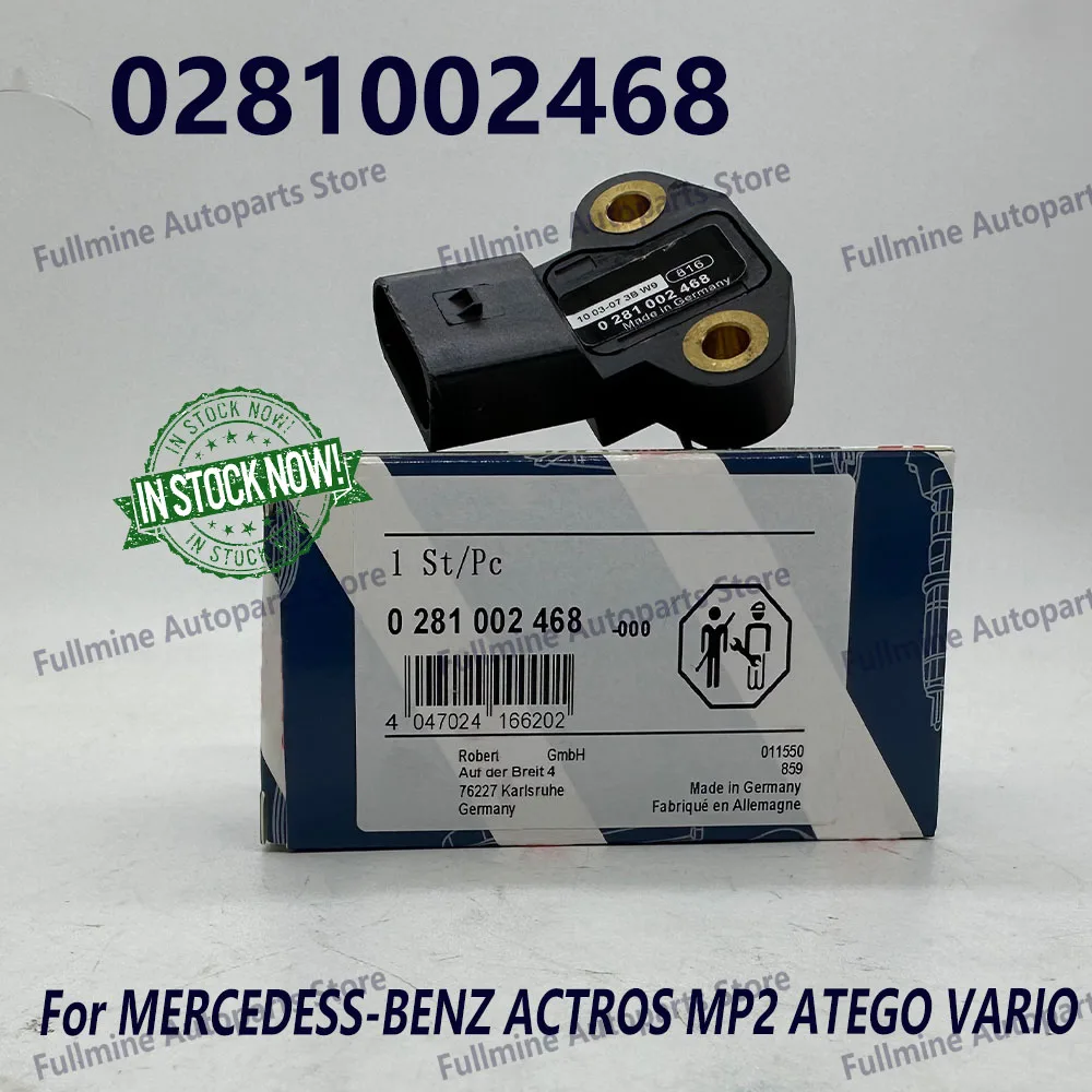 

Новинка 0281002468 A0041537028 0281006481 датчик давления воздуха в коллекторе MAP для MERCEDESS-BENZ ACTROS MP2 ATEGO VARIO