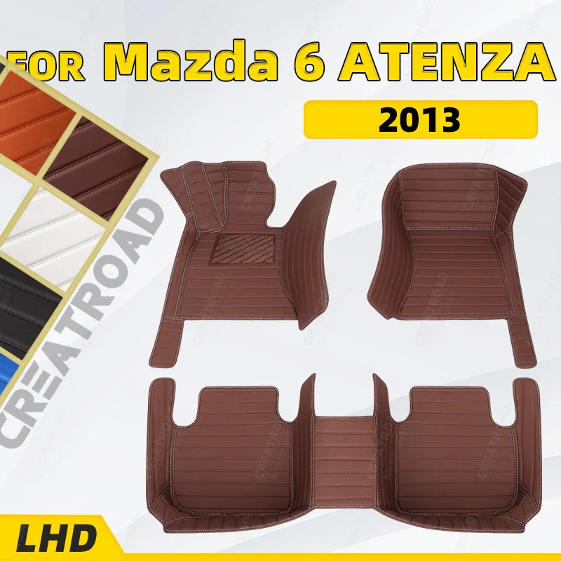 

Custom Car floor mats for Mazda 6 ATENZA 2013 auto foot Pads automobile carpet cover