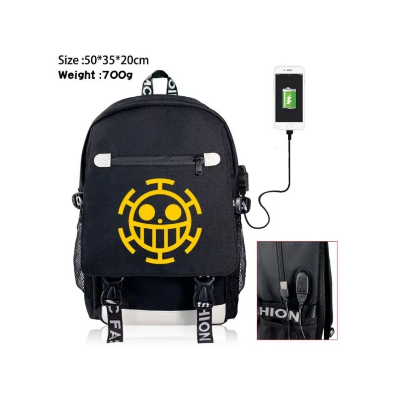 

Цельный студенческий рюкзак с USB-зарядкой для мужчин и женщин, повседневная дорожная сумка с принтом для компьютера