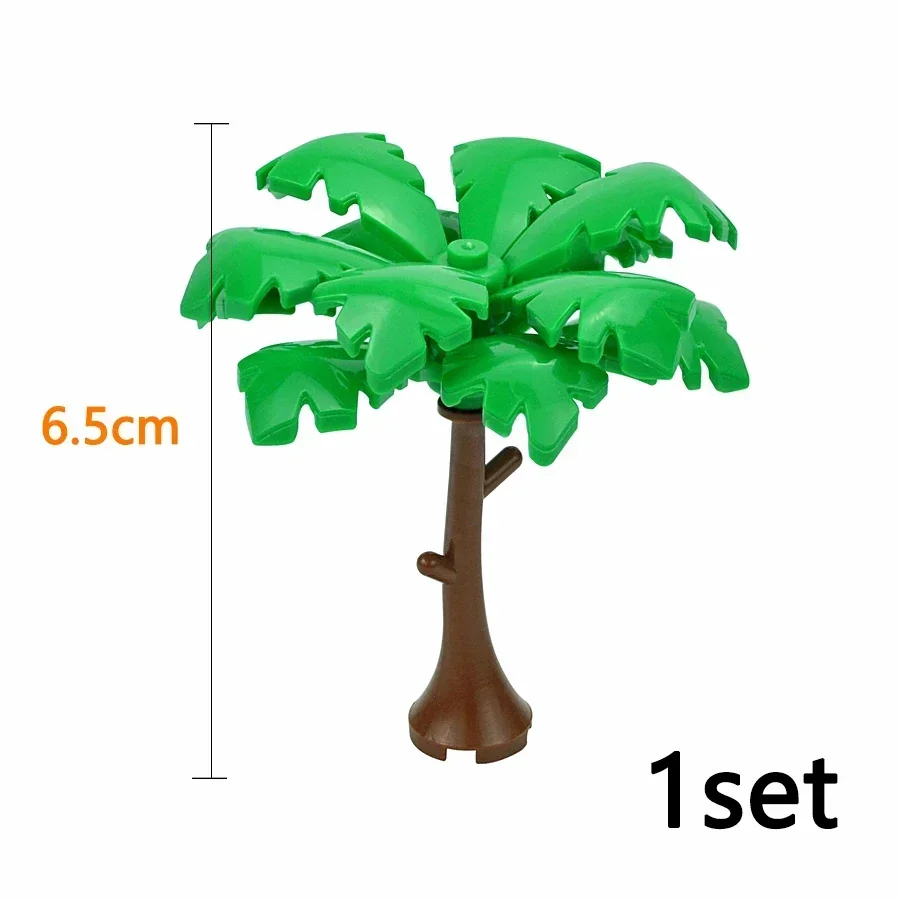Plant Accessories Brick Set: Greenery for Military and City Buildings