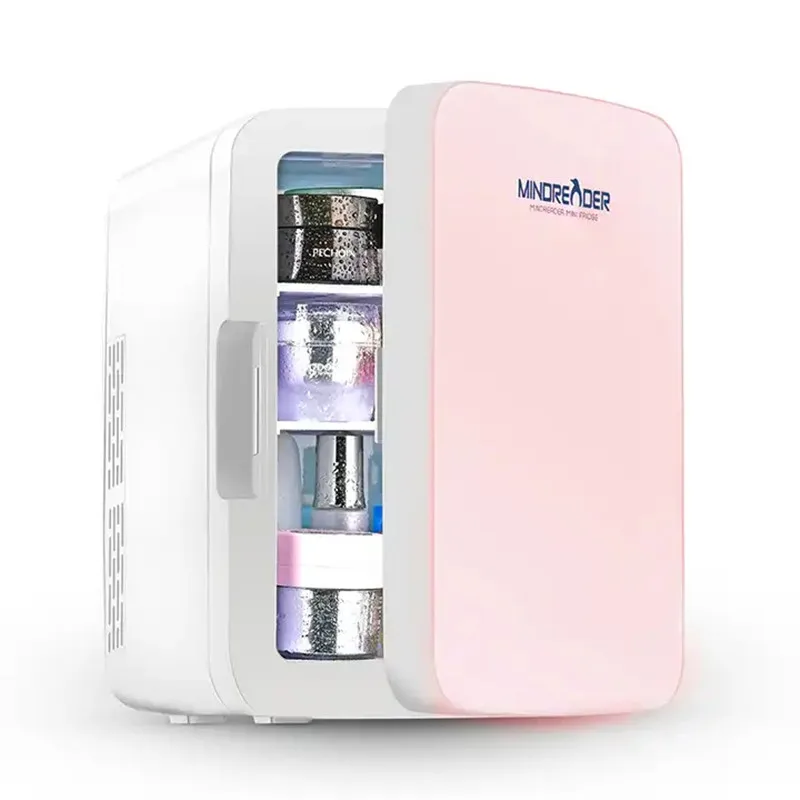 Portable Beauty Fridge 10l Or 12 Can With Heat And Cool Skincare Fridge Mini