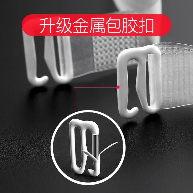 Bra Straps Invisible Bra Straps 3 5 Pairs Invisible Transparent Non-slip Seamless Bra Underwear Straps