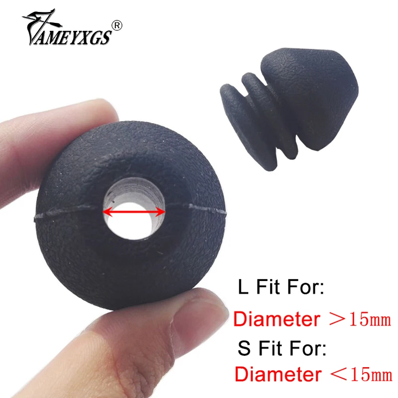 1pc Archery Bow Stabilizer Balance Bar Rod Weight Damper Rubber Compound/Recurve Bow Hunting Shooting Shock Absorber Silencer