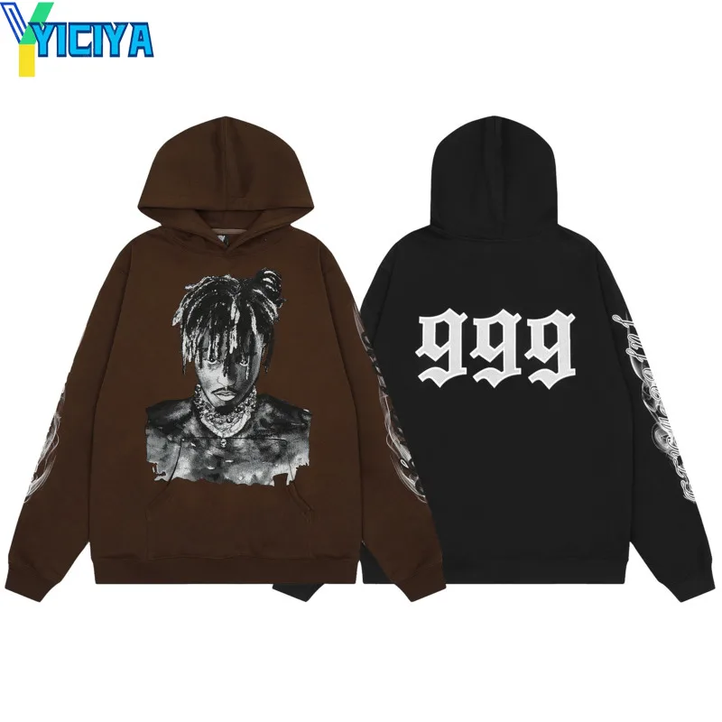 

Толстовка YICIYA Y2k, толстовки, женская одежда, уличная одежда, топы с длинным рукавом и принтом в стиле хип-хоп, пуловер, эстетическая одежда, новинка