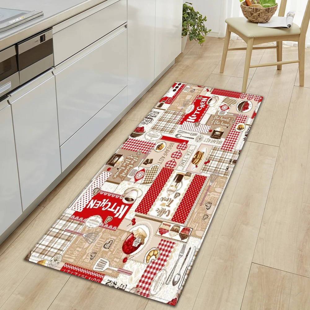 Floor Mat Non Slip Mat Door Mat Modern Kitchen Floor Mat Home Hallway Entrance Doormat Living Room Bedroom Decor Carpet Balcony Bathroom Door Anti-Slip Foot Rug