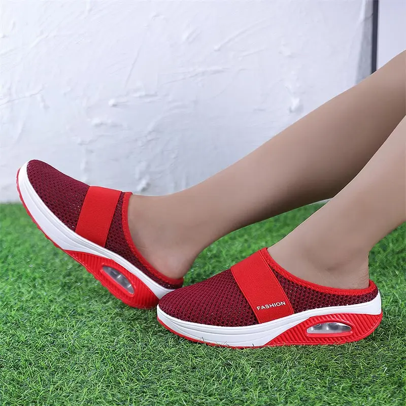 Senza Posteriore Senza Schienale Sneakers Da Donna Running Home Sport Sneakers Scarpe Sportive Donna Baskette Design Snackers Mocassini Ydx2