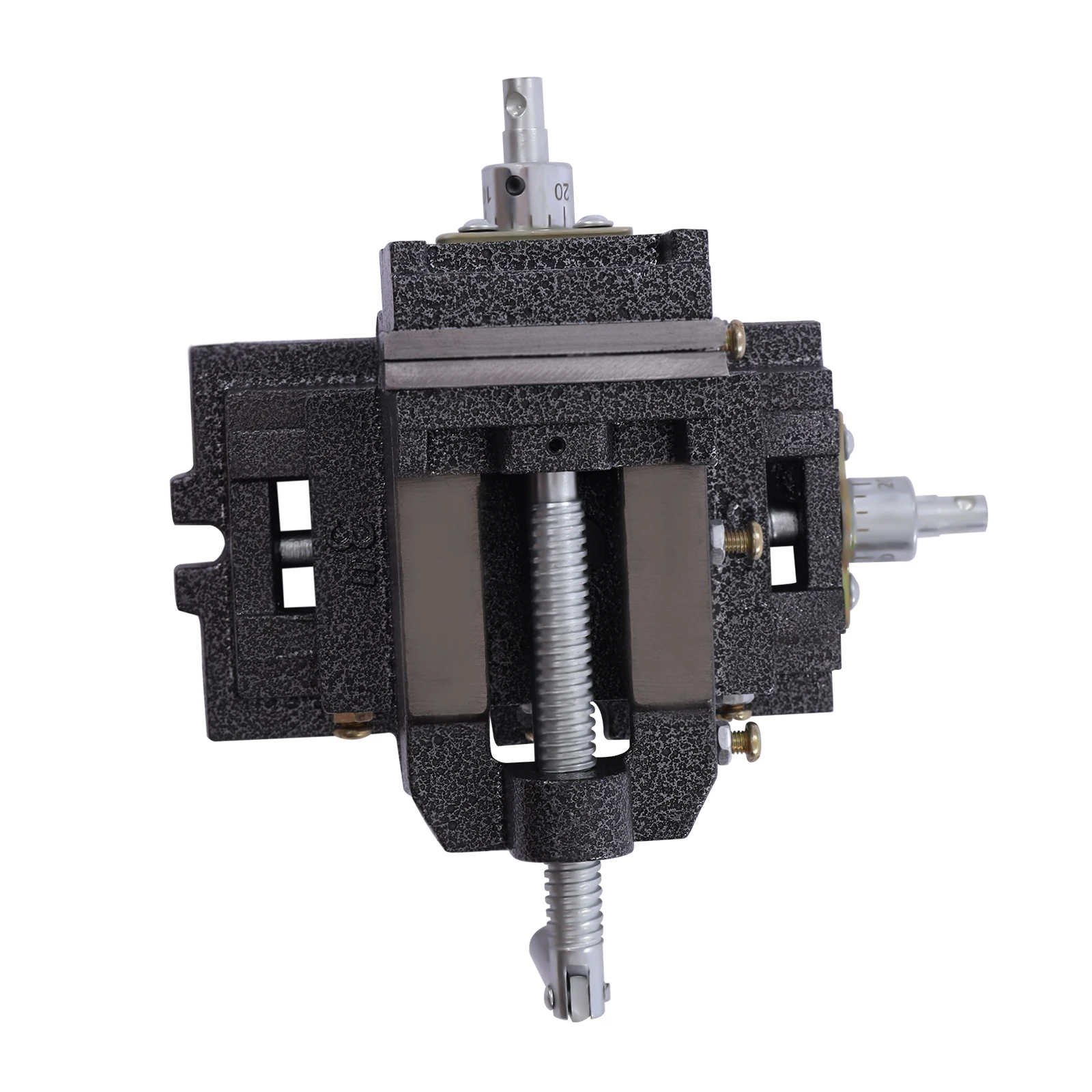 3"/5"/6" Cross Slide Vise Drill Press Heavy Duty Metal Milling 2-Way XY Clamp Machine For Water Pump, Pipe, Steel Wire 2