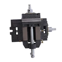 3"/5"/6" Cross Slide Vise Drill Press Heavy Duty Metal Milling 2-Way XY Clamp Machine For Water Pump, Pipe, Steel Wire 2