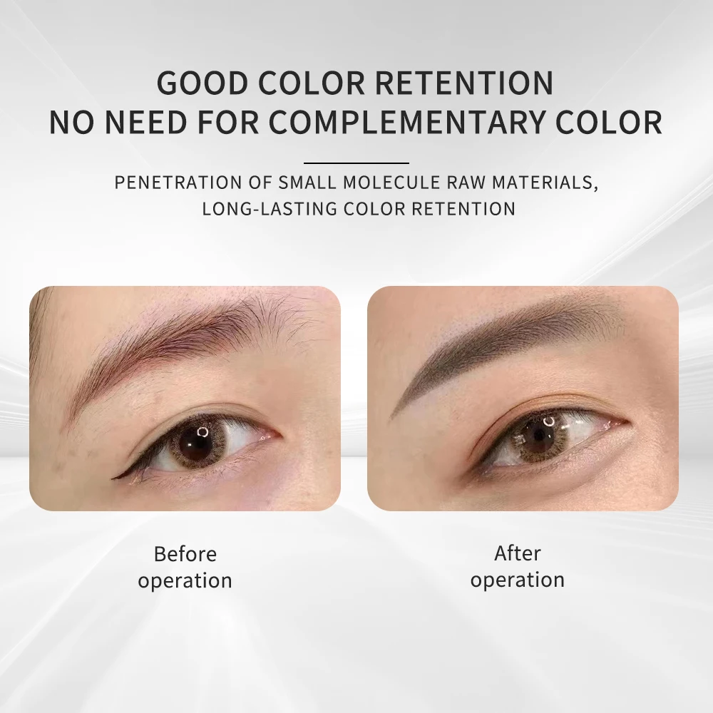 3ml Tattoo Microblading Paint Ink Pigment 18 Colors Semi Permanent Makeup Eyebrows Lips Tint Consumables tattoo ink tattoo ink pigment