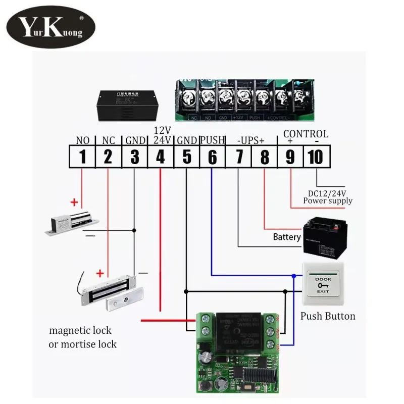 dc 5v do interruptor de controle remoto 04